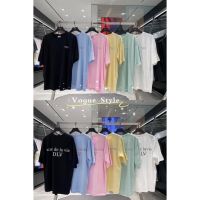 Adlv acmé de la vie เสื้อยืด สีพื้น สไตล์เกาหลี สําหรับผู้หญิง และผู้ชาย 2021