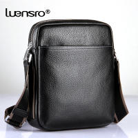Men Genuine Leather Shoulder Messenger Bag High Quality Mens Crossbody Bags Male Flap Bag Business Men Bags Cowhide Leather