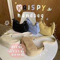 chuuchop_พร้อมส่ง(C7707) ?? KRISPY handbag กระเป๋าถือและสะพายข้าง มี5สี