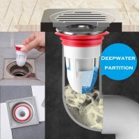 Kitchen Deodorant Floor Drain Silicone Seal Drain Core Bathroom Sewer Insect Control Strainer Anti-odor Filter Trap Siphon #W Dishracks Sink accessori