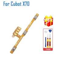 Cubot ของแท้สายกุญแจปุ่มปรับระดับเสียง X70โค้งงอ FPC อุปกรณ์เสริมสำหรับ CUBOT ชิ้นส่วนการแทนที่ด้วยโทรศัพท์สมาร์ทโฟน X70