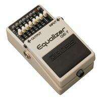 Boss GE-7 Graphic Equalizer Compact EQ pedal with 7 bands of adjustable EQ sliders