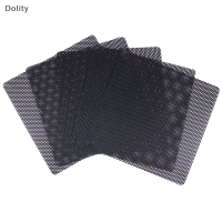 Dolity 5ชิ้น8เซนติเมตรพัดลมพีวีซีพีซีฝุ่นกรองฝุ่นตาข่ายคอมพิวเตอร์เคสตาข่ายกันฝุ่นครอบคลุมตาข่าย