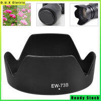 อุปกรณ์เสริมเลนเต้กล้อง EW-73B เลนส์ฮูดแบบกลับด้านได้สำหรับกล้องแคนนอน650D 550D ที่คลุมเลนส์กล้อง600D