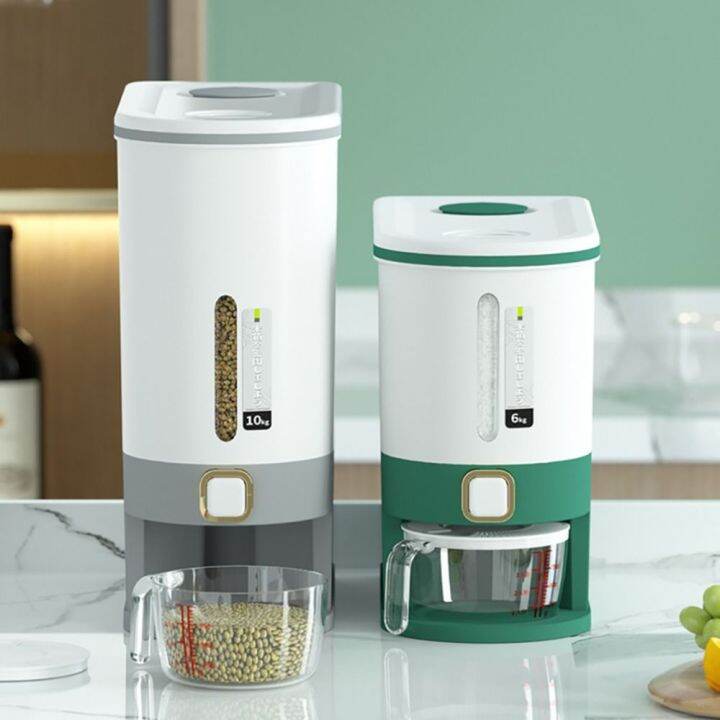 VXUAIQ STORE Large Capacity Sealed Food Grain Storage Container Grain