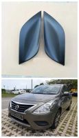 (ไม่มีรู) ไฟตัดหมอกฝาครอบ Foglight ฝาครอบสำหรับ Nissan Almera 2016 2017 2018 2019