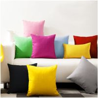 hot！【DT】✓  Color Cushion Cover Elastic Throw Sofa Car Pillowcase Decoration