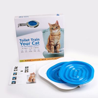 68UC Toilet Training Kit System Clean Convenient Disappearing Litter Box