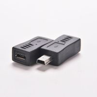 2XConnecteur Adaptateur มินิ USB ชาย Vers Micro USB Femelle Type B Chargeur