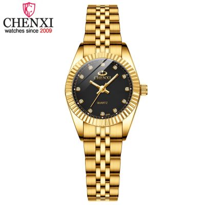 （A Decent035）CHENXIWomenLadies FashionWatch For Semi-clock Xfcs