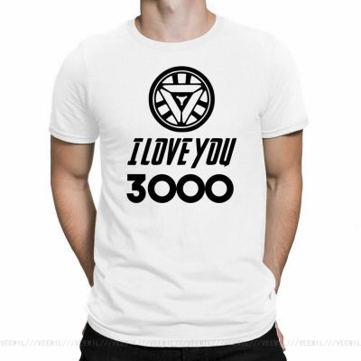 [COD]【สไตล์ฮาราจูกุ】เสื้อยืด ผ้าฝ้าย 100% พิมพ์ลาย I Love You 3000 Love You Dad 3000 สําหรับผู้ชายS-5XL  MAG9