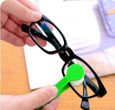 5 Color Multifunctional Glass Microfiber Eyeglasses Cleaner Eyewear Wiping Cleaning Glasses