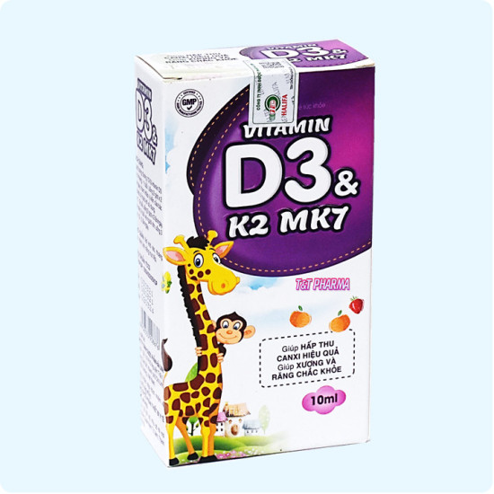 Vitamin d3 k2 mk7 nhỏ giot giúp bé hấp thụ calci tăng trưởng chiều cao cân - ảnh sản phẩm 5