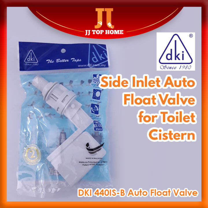 DKI 4401 SB PVC Standard Toilet Cistern Float Valve / Cistern Valve