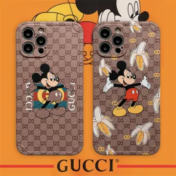 Gucci Mickey Mouse iPhone 11 Pro Max Flip Case