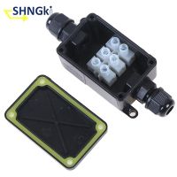 1 Pcs 2 Way IP66 Outdoor Waterproof Cable Connector Junction Box With Terminal 450V