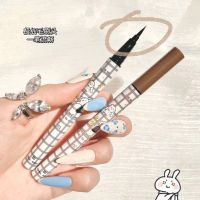 xixi D444 อายไลเนอร์หัวพู่กัน หัวขนาดเล็ก เขียนง่าย กันน้ำ ติดทน ไม่แพนด้า Colorful Smooth Eyeliner