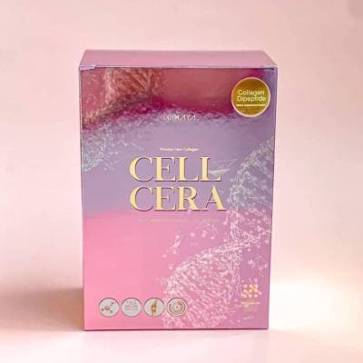 Primaya - Cellcera Collagen เซลเซร่า คอลลาเจน พรีมายา คอลลาเจน 5 ชนิด นวัตกรรมอาหารผิวจากญี่ปุ่น   1 กล่อง บรรจุ 14 ซอง