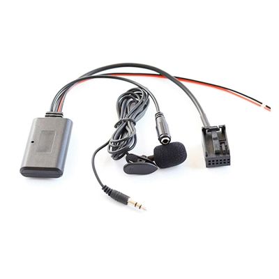 Car Bluetooth 5.0 Aux Cable Microphone Handsfree Free Calling Adapter for-BMW E60 E63 E87 E88 E81 E82 E90