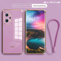 ELAXIS เคสโทรศัพท์มือถือ Realme GT Neo 2/Realme 7i/Realme C17/Realme 7 5G,เคสป้องกันไฟฟ้าขอบตรงบางเฉียบกันกระแทก TPU เคสโทรศัพท์มือถือซิลิโคนนิ่มรวมทุกอย่าง