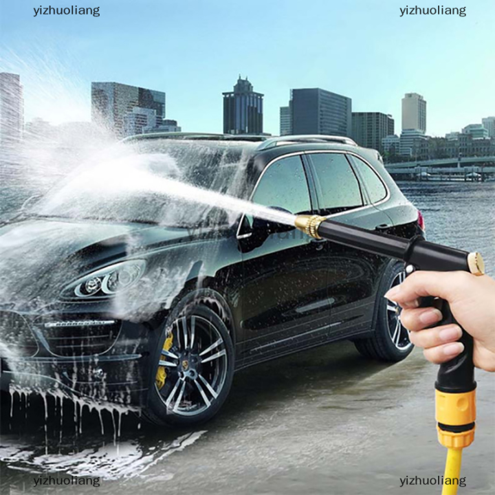 yizhuoliang-เครื่องซักผ้าแรงดันสูงรดน้ำบ้านและหัวฉีดทำความสะอาดรถยนต์