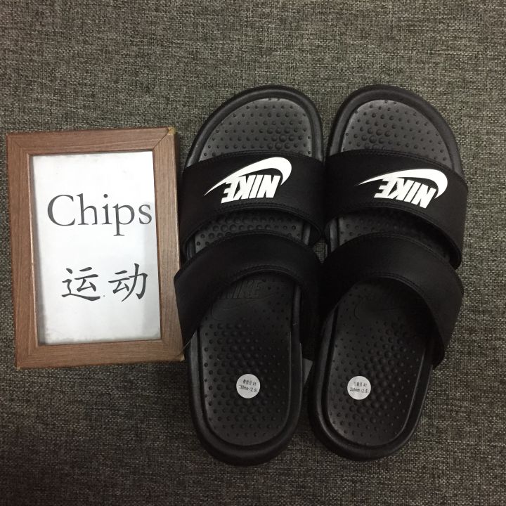 nike slippers two strap