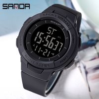 SANDA Alarm Chrono Men Relógio Reloj Mujer ✜¤۞