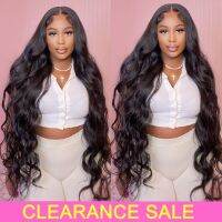 【LZ】☢  Body Wave Lace Front Wig 13x4 HD Transparent Human Hair Lace Frontal Wigs Brazilian Wavy Lace Front Human Hair Wigs Pre Plucked