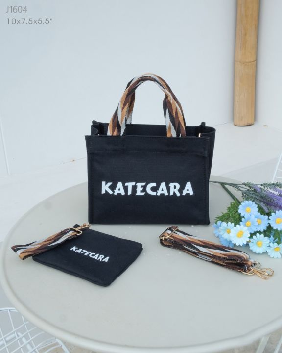 กระเป๋าสะพายพรีเมี่ยมแคสวาส-katecara-no-j-1604