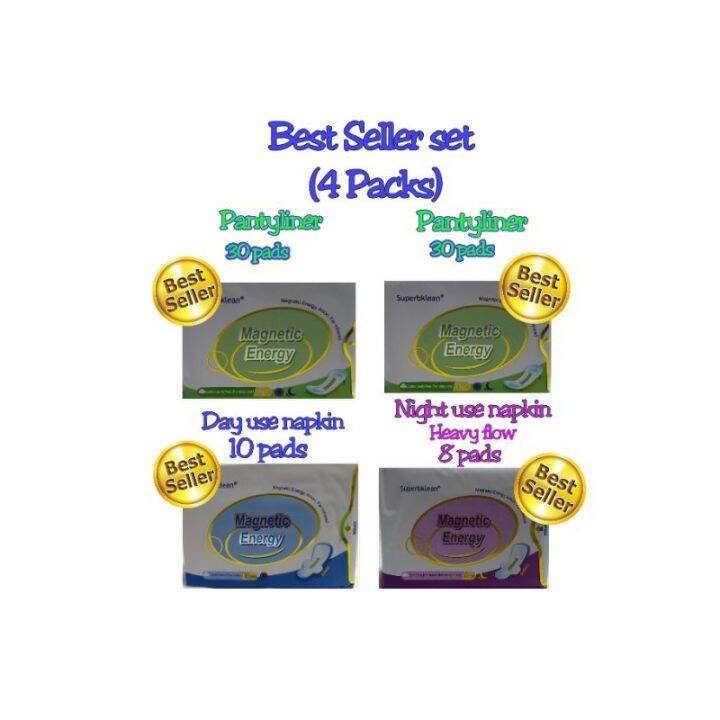 100 original superbklean longrich sanitary napkin Lazada PH