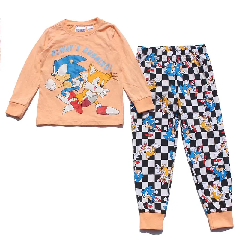 Sonic The Hedgehog Boys Two Piece Long Sleeve Shirt And Pants Pajama Set  843437147883 | lupon.gov.ph