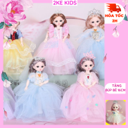 Búp bê barbie 30cm ,đồ chơi búp bê váy công chúa cho bé gái