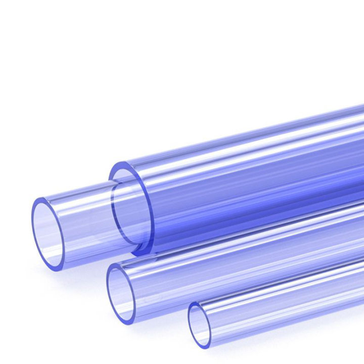 【CW】1pcs 2032mm PVC Transparent Blue Aquarium Fish Tank Acrylic Tube