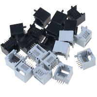 10pcs RJ45 8P8C Computer Internet Network PCB Jack Socket