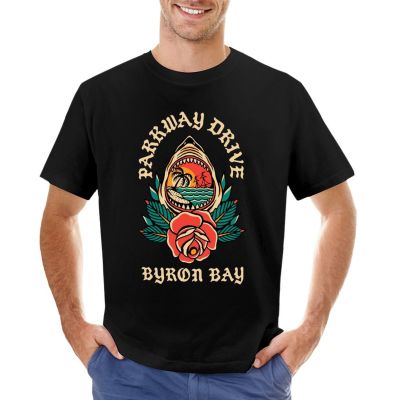 Parkway Drive Merch Byron Shark T-Shirt Anime T-Shirt Sweat Shirts Oversized T Shirt MenS Long Sleeve T Shirts