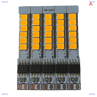 NIHAI 5ชิ้นไฟ LED แฟลชเทียนไดโอดบอร์ดโคมไฟ DIY เทียนเลียนแบบเปลวไฟ PCB อุปกรณ์ตกแต่งหลอดไฟ