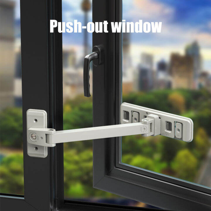 Window Lock/ Children Protection Window Restrictor/ Child Safety Window Stopper Falling
