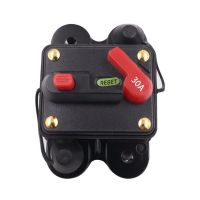 【YF】 30A 40A 50A 60A 80A 100A 120A 150A 200A 250A 300A Circuit Breaker Fuse Reset 12V-24V DC Aoptional Car Boat Auto Waterproof