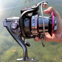 [HOT LIAXLLWISAAZH 534] โลหะ Spool ตกปลา Reel Ultral Light ความเร็วสูง4.0:1 Spinning Reel 12 1BB 20-30กก. ลากสูงสุดล้อหล่อ