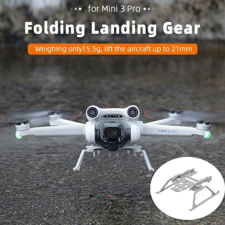 STARTRC 1110890 For DJI Ini 3 Pro Drone Foldable Landing Gear ABS Anti-fall Heighten Landing Stand