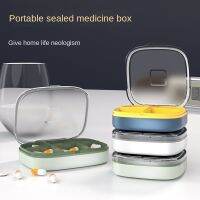 Pill with Lid Morning Middle and Night Packing Color Large Capacity Compartment Small