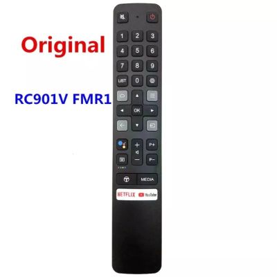 RC901V FMR1 New Original remote For tcl Voice LCD LED Remote Control Netflix Youtube