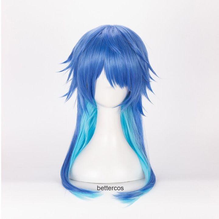 Blue 2024 wig lazada