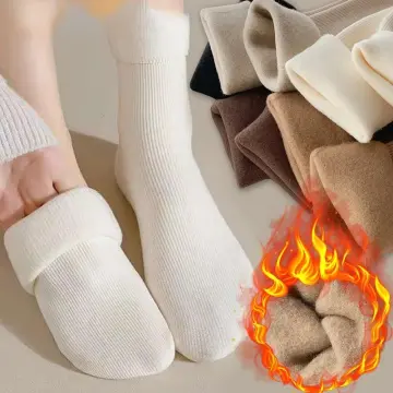Women Bed Sock Fleece Soft Non Slip Socks Floor Slipper Thick Winter Warm  Sock ☆