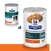 [ส่งฟรี] Hills Prescription Diet w/d อาหารสุนัขเบาหวาน คุมน้ำหนัก (ขนาด 370g.1กระป๋อง)