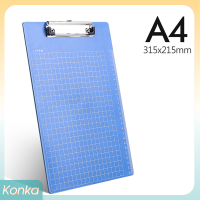 ✨ Konka A4 A5ความหนาแน่นของบอร์ดเขียนอลูมิเนียมโฟลเดอร์คลิปหนีบธนบัตร