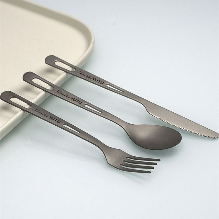 pure-titanium-tableware-set-outdoor-household-frosted-knife-and-fork-spoon-chopsticks-travel-camping-portable-knife-and-fork-setth