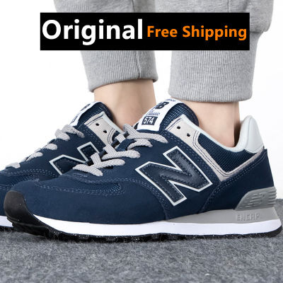【Original】New Balance 574 NB Mens and Womens รองเท้าวิ่ง รองเท้าผ้าใบกีฬา Unisex sneakers ML574EVN Free Shipping