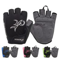 ถุงมือเจลสำหรับจักรยาน Half Finger MTB Road Cycling s Men Women Summer Breathable Outdoor Sports Fitness Cycle s