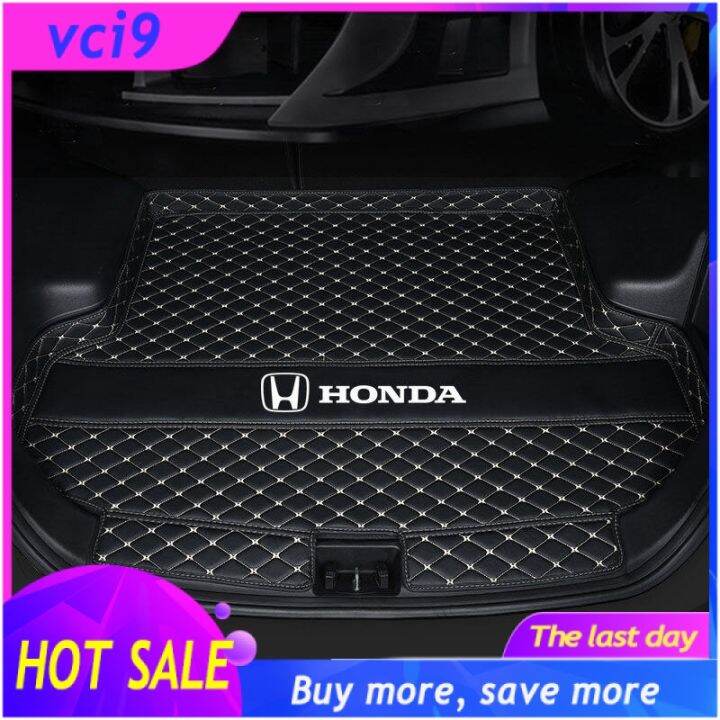 2021 Honda Jazz Boot ฝาหลังท้ายรถ,แผ่นหนังป้องกันพื้นที่นั่ง Honda